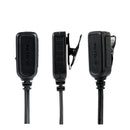 Retevis 2 Pin VOX/PTT MIC Covert Acoustic Tube In-ear Earpiece Headset