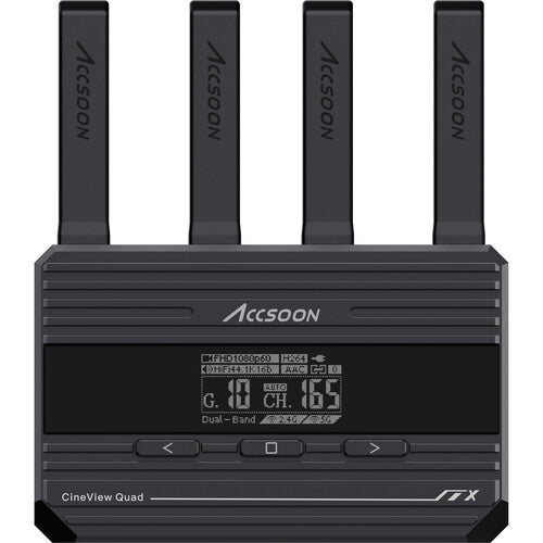 Accsoon CineView Quad SDI/HDMI (500FT) Multi-Spectrum Wireless Video Transmission System