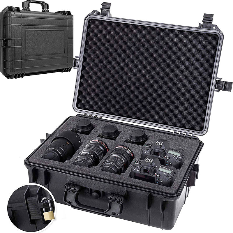 camera gear suitcase GDT 139-20.5 Inches Waterproof Shockproof Hardshell Equipment Case (Ca