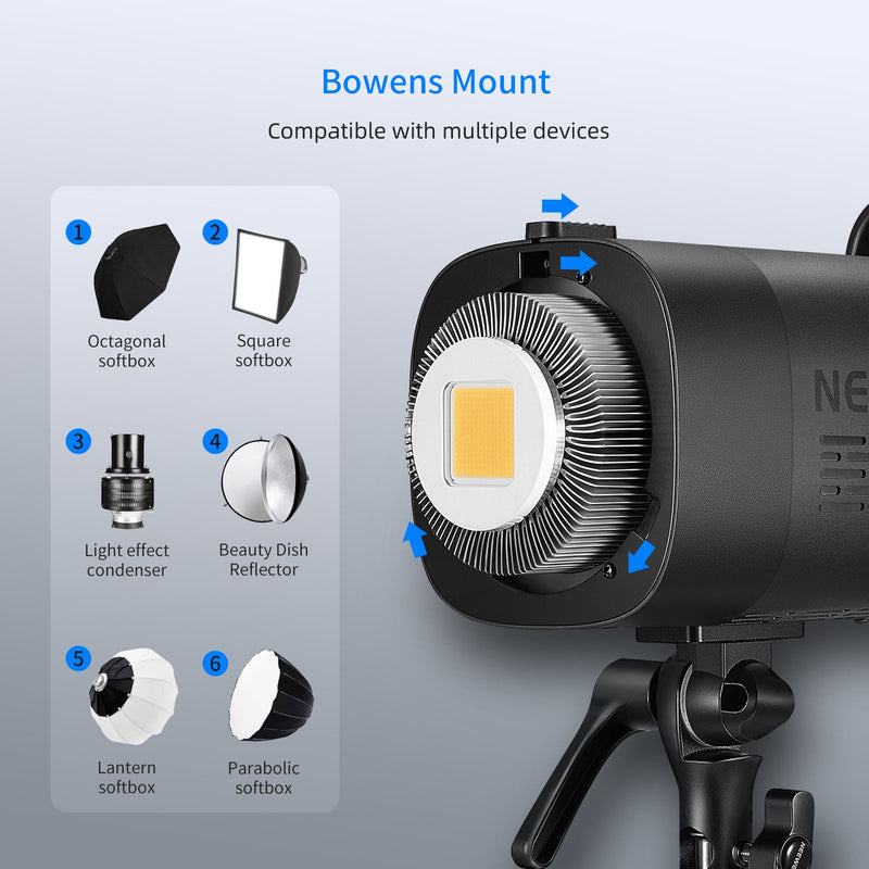 Neewer CB100 100W Continuous LED Video Light with 2.4 GHz Remote