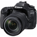 USED Canon EOS 80D DSLR Camera with 18-135mm Lens