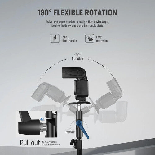 Neewer H-Type Mount Camera Flash Bracket