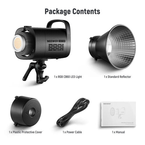 Neewer CB60 RGB LED Monolight (Black)