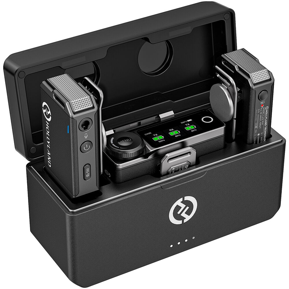 Hollyland LARK MAX Duo 2-Person Wireless Microphone System (2.4 GHz, B