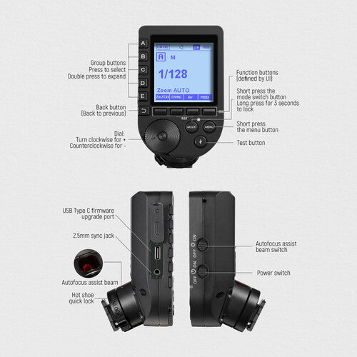 Neewer QPRO-S TTL Wireless Flash Trigger for Sony