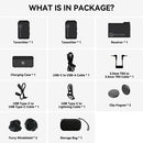 Hollyland LARK MAX Duo 2-Person Wireless Microphone System (2.4 GHz, Black)