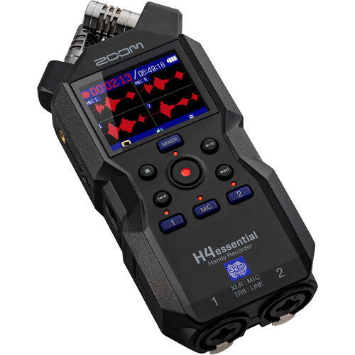 Zoom H4essential 4-Track 32-Bit Float Portable Audio Recorder