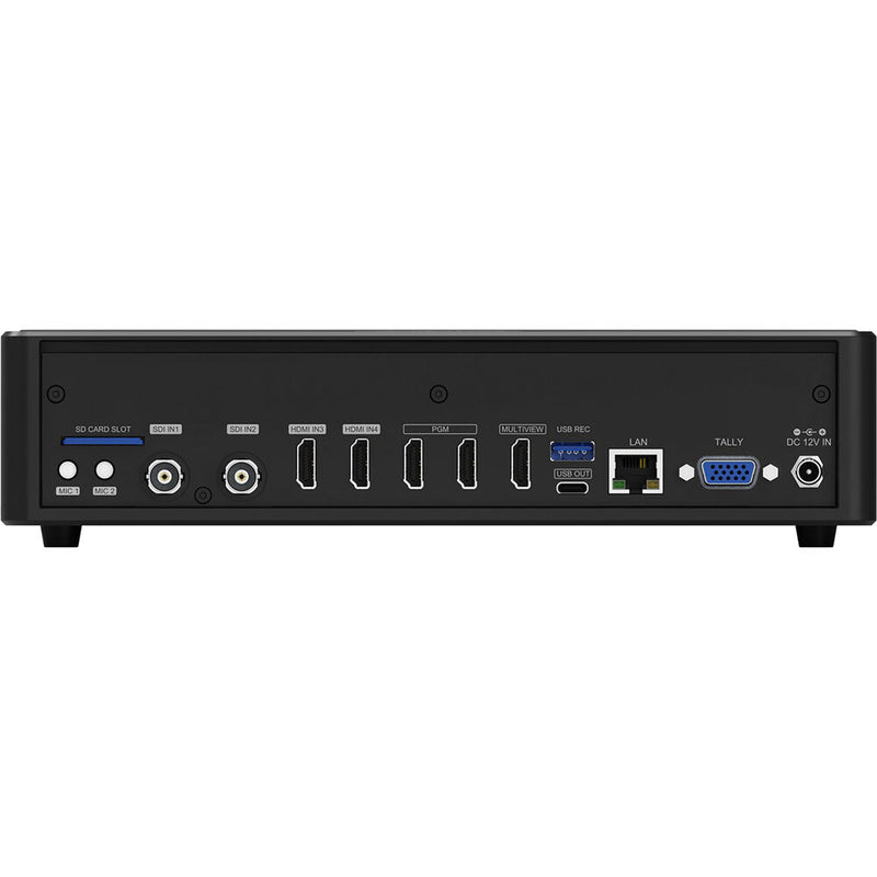 AVMATRIX Shark S4 PLUS 4-Channel SDI/HDMI Video Switcher with 10.1" IPS Display