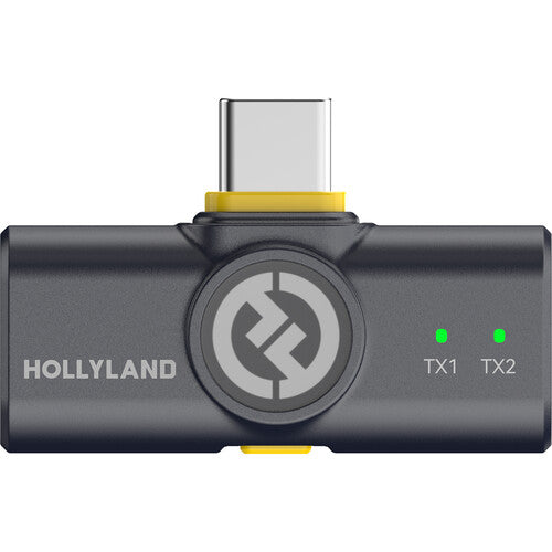Hollyland LARK M2 DUO 2-Person Wireless Combo Microphone System (2.4 G