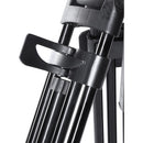 Miliboo MTT601A II Aluminum Tripod with MYT802 II Fluid Head and Mid-Level Spreader