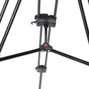 Miliboo MTT601A II Aluminum Tripod with MYT802 II Fluid Head and Mid-Level Spreader