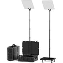 Desview TP300 Portable HDMI/SDI Presidential Teleprompter with High-Bright Monitor (19")