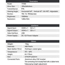 Desview TP300 Portable HDMI/SDI Presidential Teleprompter with High-Bright Monitor (19")