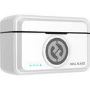 Hollyland LARK M2 DUO 2-Person Wireless Combo Microphone System (2.4 GHz, Ivory White)