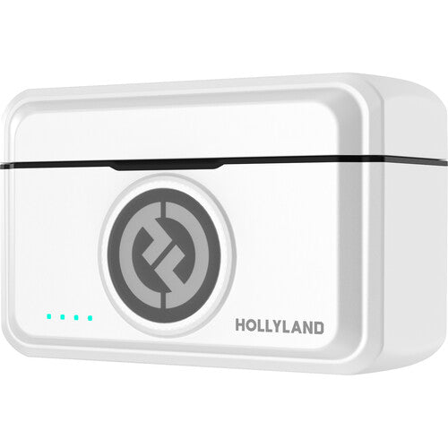Hollyland LARK M2 DUO 2-Person Wireless Combo Microphone System (2.4 GHz, Ivory White)