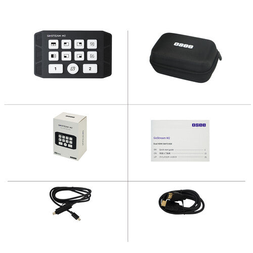 OSEE GoStream M2 Dual HDMI Switcher 4K 60Hz