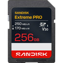SanDisk 256GB 250MB/s Extreme PRO UHS-I SDXC Memory Card