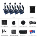 Synco Xtalk Master Full-Duplex MasterFree Intercom System with 4 Single-Ear Headsets