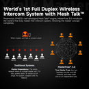 Synco Xtalk Master Full-Duplex MasterFree Intercom System with 4 Single-Ear Headsets