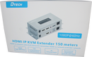 DTECH HDMI IP KVM Extender 150 meters ( Sender & Receiver )