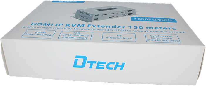 DTECH HDMI IP KVM Extender 150 meters ( Receiver Only )