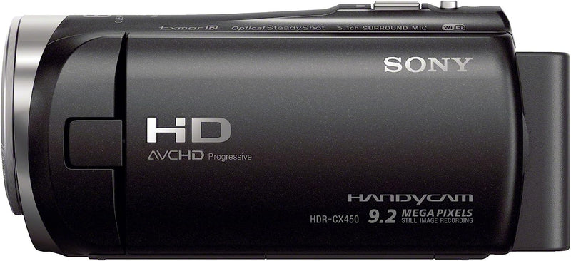 Sony HDR-CX450 Full HD Wide Angle Lens 30x Zoom