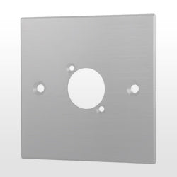 Sety SDI Silver Faceplate (Without Receptacle)