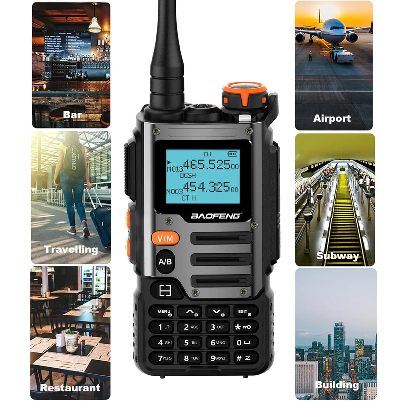 Baofeng GMRS UV-K68 5W Walkie Talkie 5-10km (Single)