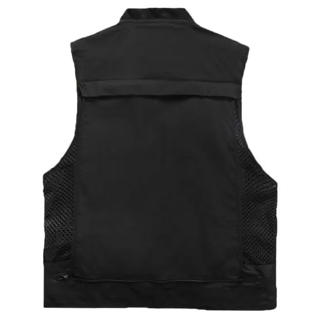Photography, Videography and Media Vest with Multi Pockets and Mesh Lining