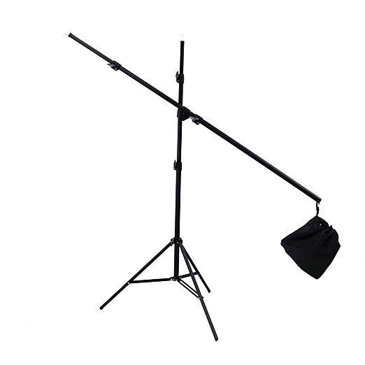 2m (6.56ft) Light Stand with Pole and  Sandbag