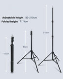 2m (6.56ft) Light Stand with Pole and  Sandbag