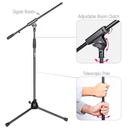 Professional Tripod Microphone Stand With Boom