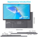 Portable 23.8inch Screen Monitor