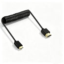 LiveGear Coiled Mini-HDMI to HDMI Cable A-C 4K60Hz 1.2m