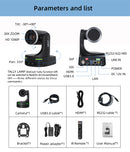 Kato Vision 30X-POE NDI Full HD PTZ Camera (30x Optical Zoom)