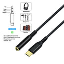 DTECH USB C to 3.5mm Audio Adapter Cable