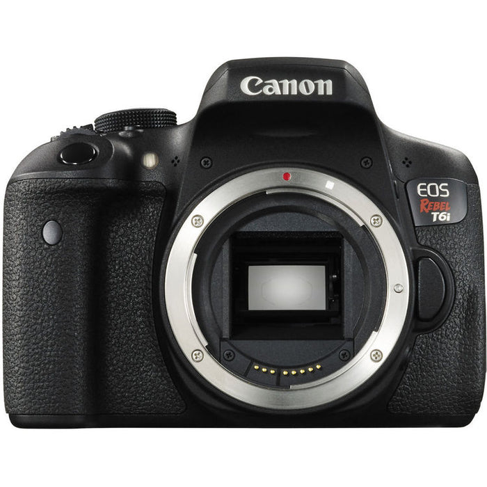Canon Rebel T6 35mm Lens Canon EOS Rebel T6i DSLR Camera With 18