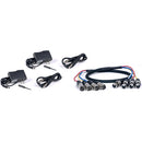 VocoPro UDH-PLAY-4-MIB 4-Channel Wireless Headset/Lapel Microphone System in a Bag (Frequency Channel: B2)