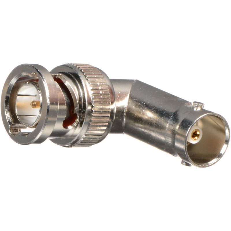 Comprehensive BJ-BP-L 75 Ohm Male BNC to Female BNC Angled Adapter