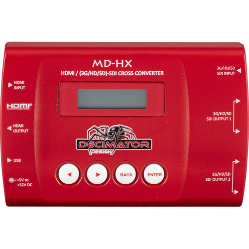 DECIMATOR MD-HX Miniature HDMI/SDI Cross Converter with Scaling & Frame Rate Conversion