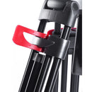 Miliboo MTT602A Professional Aluminum Tripod and Fluid Head with Mid-Level Spreader