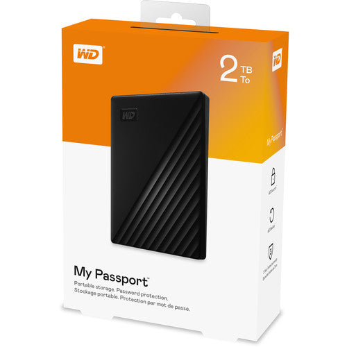WD 2TB My Passport USB 3.2 Gen 1 External Hard Drive