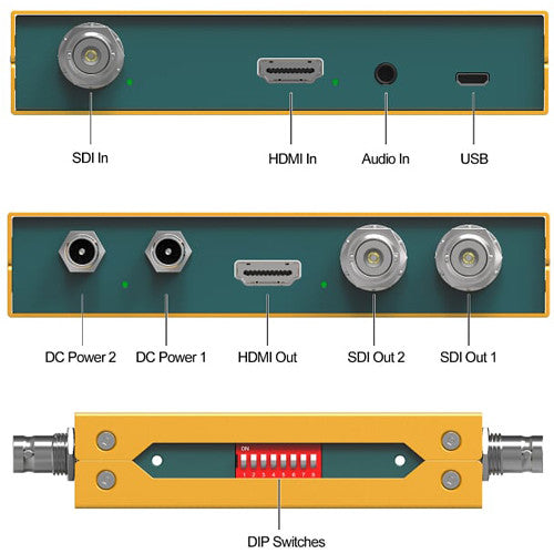 AVMATRIX SC2030 3G-SDI/HDMI Scaling UpDownCross Converter