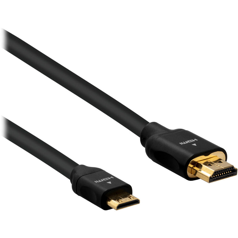 High-Speed Mini-HDMI to HDMI Cable with Ethernet