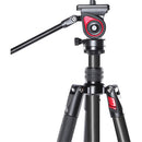 Miliboo MUFA Aluminum Travel Tripod Kit with Fluid Head