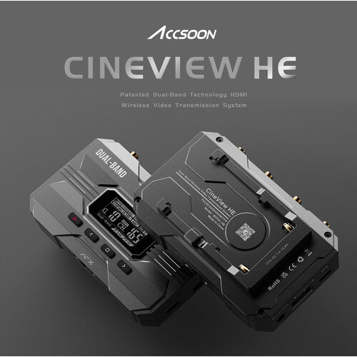 Accsoon CineView HE HDMI (1200FT) Multi-Spectrum Wireless Video Transmission System