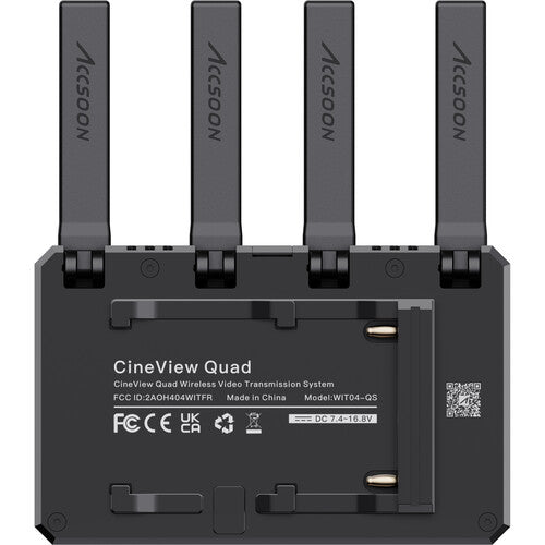 Accsoon CineView Quad SDI/HDMI (500FT) Multi-Spectrum Wireless Video Transmission System