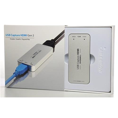 Magewell USB Capture HDMI Gen 2 (Video Capture Card for Facebook Live and Any Live Streaming Service)