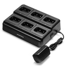 Six Way BF-888S  Multi Unit Charger Base (Walkie Not Included)