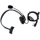 Retevis 2 PIN PTT Mic Headphone Headset for Radio